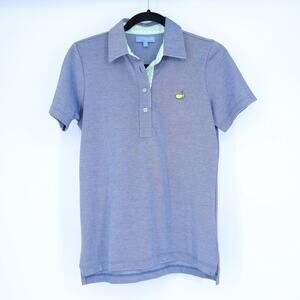 MAGNOLIA LANE Blue Golf Polo Shirt Performance Short Sleeve Women's S